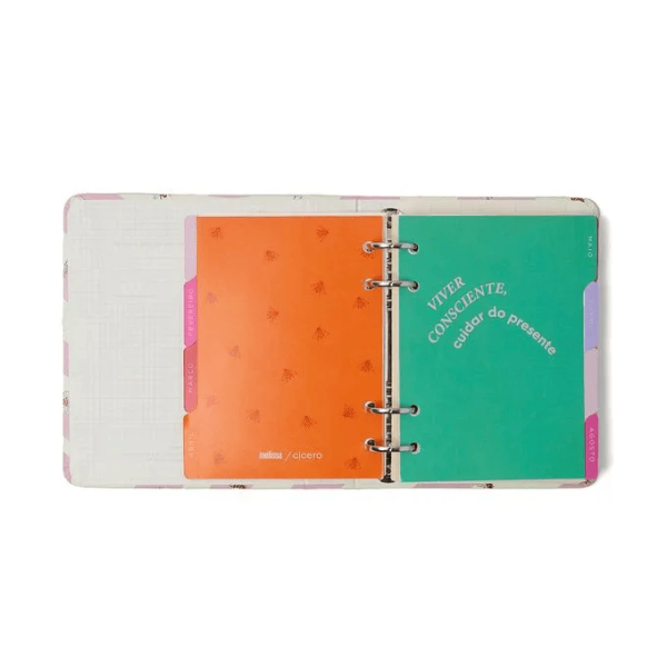 AGENDA PLANNER ARG CICERO A6 MELISSA CAMINHO DAS ABELHAS - Imagem 4
