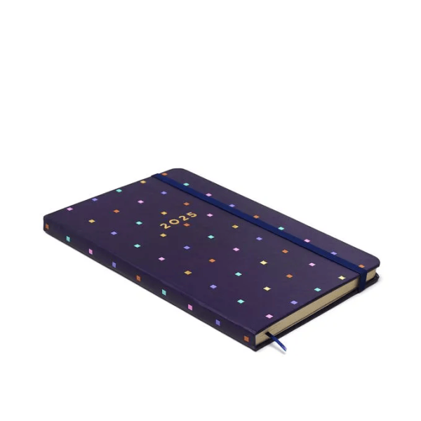 AGENDA PLANNER CICERO 14X21 BOSSA NOVA ANOTACOES PONTOS AZUL - Imagem 2