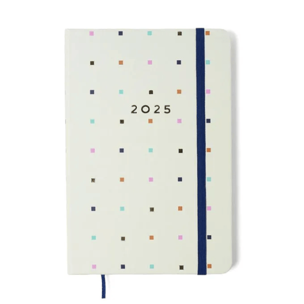 AGENDA PLANNER CICERO 14X21 BOSSA NOVA PONTOS OFF WHITE
