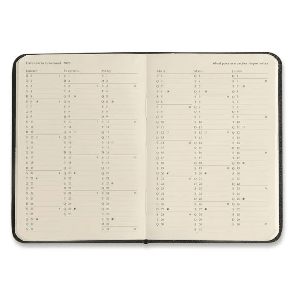 AGENDA PLANNER CICERO 9X13 BOSSA NOVA SEMANAL PONTOS AZUL - Imagem 3