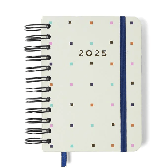 AGENDA PLANNER WIRE-O CICERO 11,5X16 BOSSA NOVA OFF WHITE