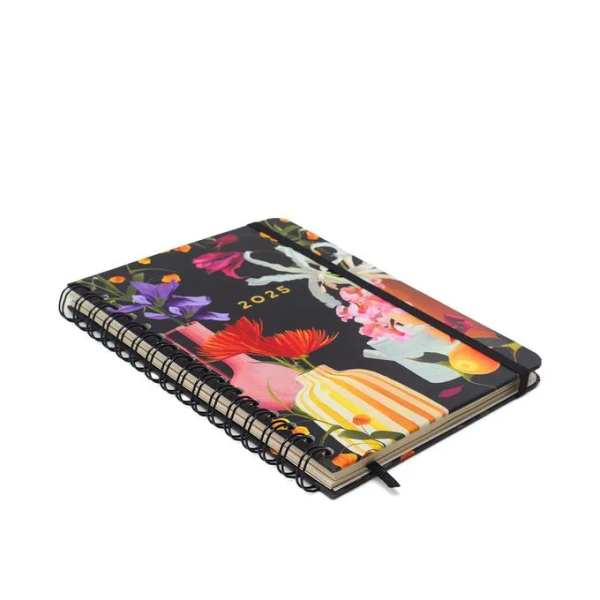AGENDA PLANNER WIRE-O CICERO A5 ATELIE SEMANAL PRETO - Imagem 2