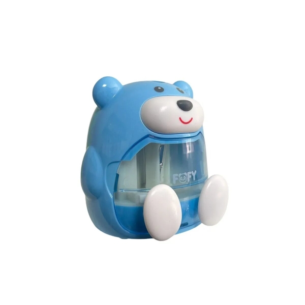 APONTADOR AUTOMATICO FOFY URSO FELIZ AZUL - Imagem 2