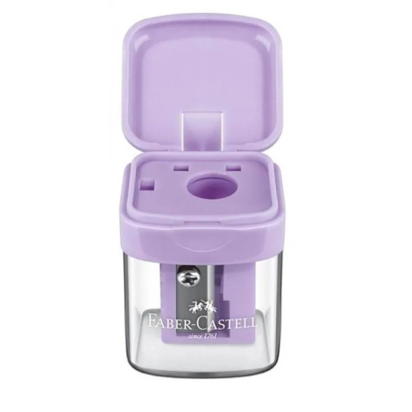 APONTADOR COM DEPOSITO FABER MINIBOX TONS PASTEL SORTIDO - Imagem 3