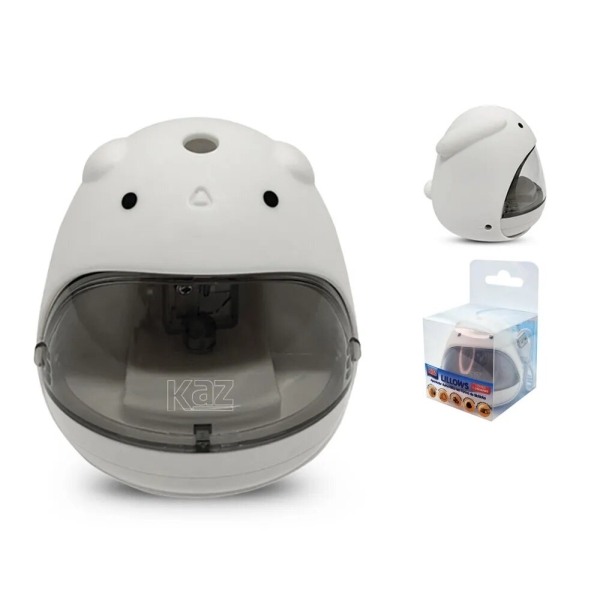 APONTADOR DE MESA AUTOMATICO KAZ LILLOWS COELHINHO BRANCO