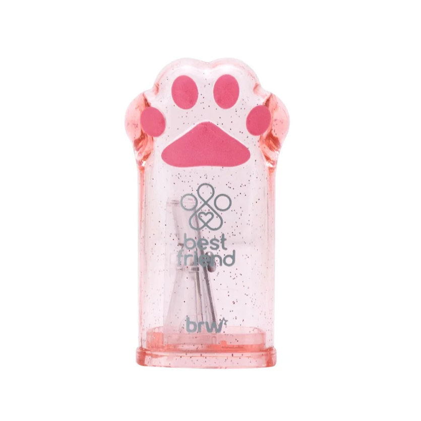 APONTADOR PLASTICO COM DEPOSITO BRW PATINHAS PET SORTIDO