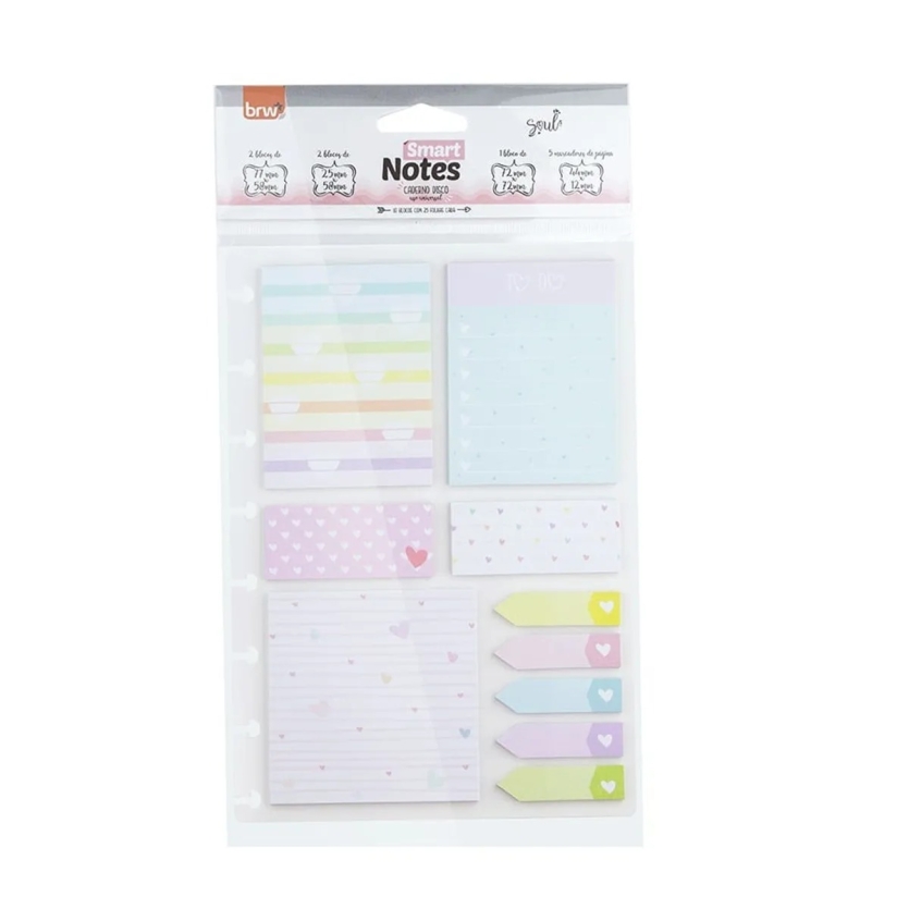 BLOCO SMART NOTES BRW MULTIPLES DISCO