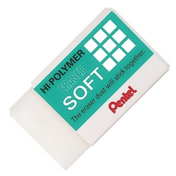 BORRACHA PENTEL HI PLYMER SOFT - Imagem 2