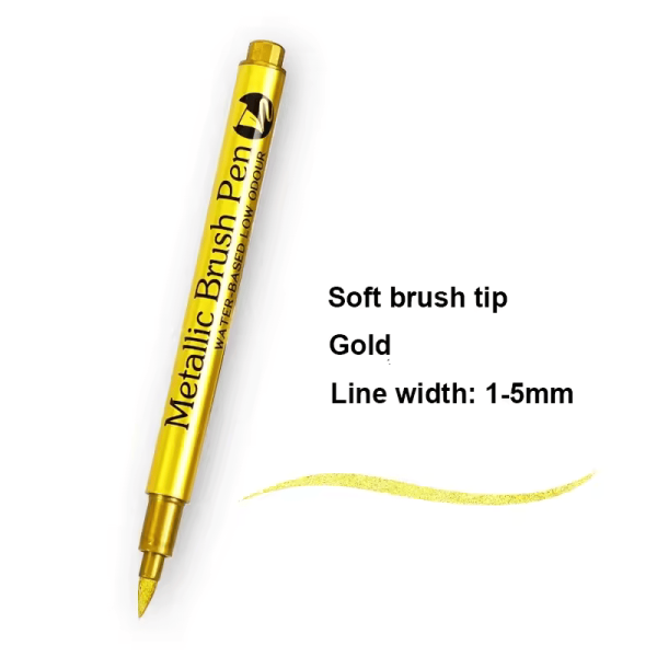 BRUSH METALLIC JKS OURO