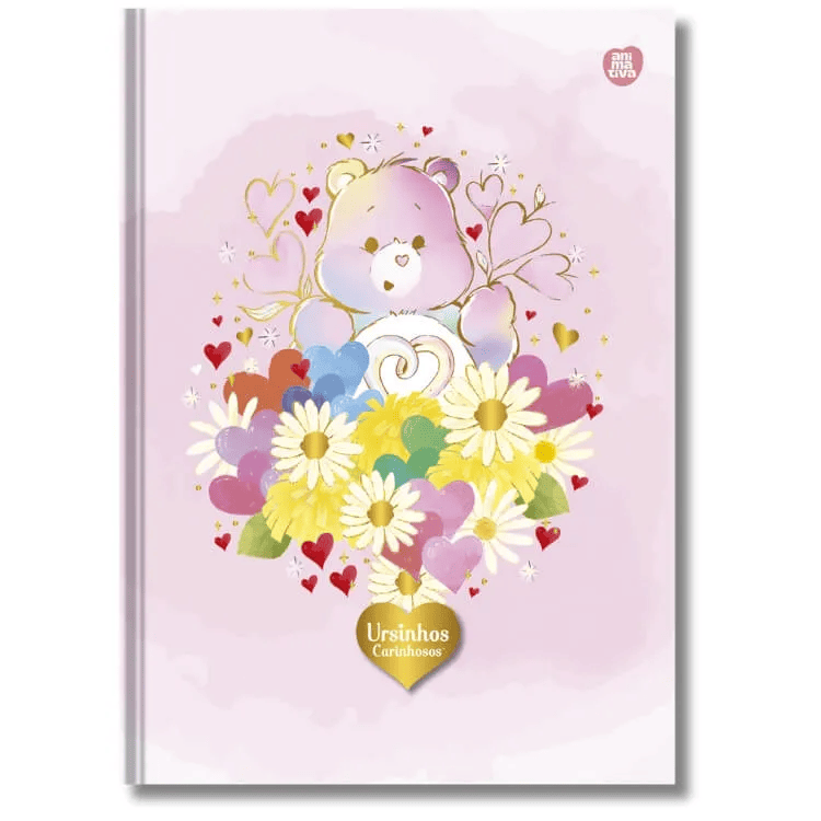 CADERNO COL COST CD ANIMATIVA 160FLS URSINHOS CARINHOSO SORT