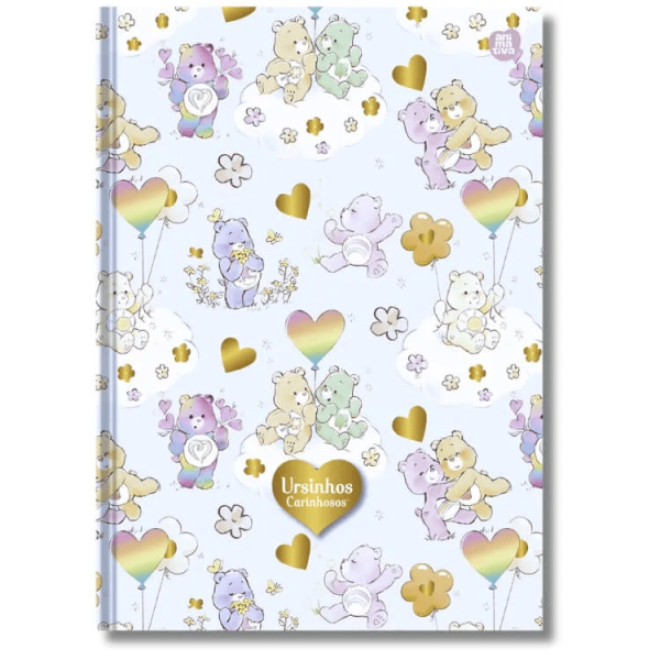 CADERNO COL COST CD ANIMATIVA 160FLS URSINHOS CARINHOSO SORT - Imagem 3