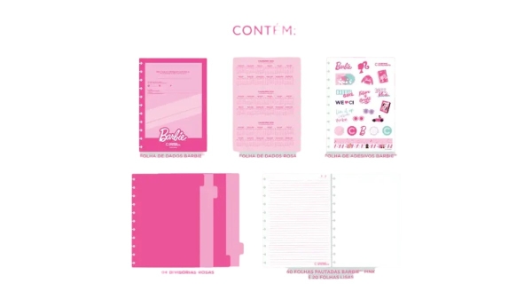 Caderno Inteligente Barbie Pink - Imagem 3