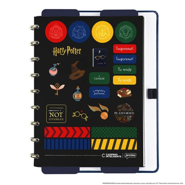 CADERNO INTELIGENTE BY HARRY POTTER AZUL - Imagem 3