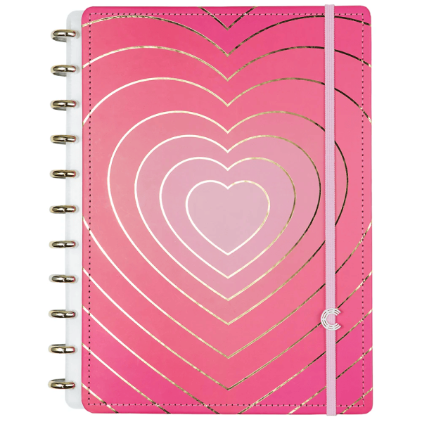 CADERNO INTELIGENTE GOLDEN LOVE