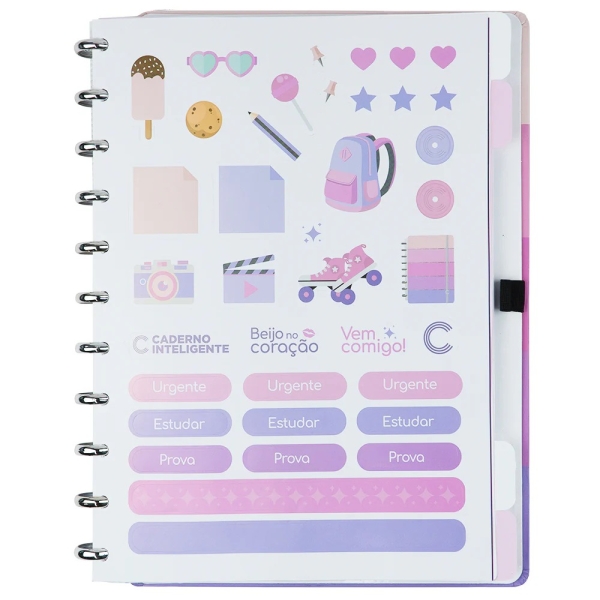 CADERNO INTELIGENTE GRANDE UNIQUE BY CACAU - Imagem 2