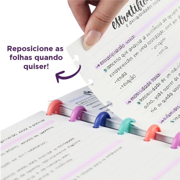CADERNO INTELIGENTE ICE PINK - Imagem 3