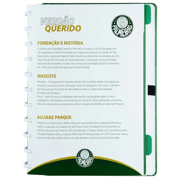 CADERNO INTELIGENTE PALMEIRAS VERDAO - Imagem 4