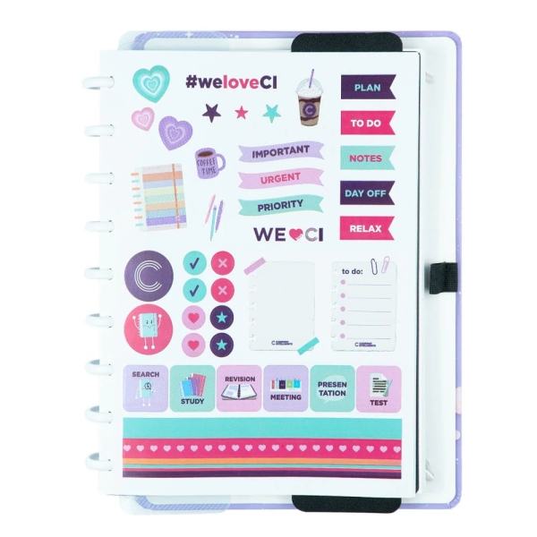 CADERNO INTELIGENTE PURPLE GALAXY BY GOCASE - Imagem 3