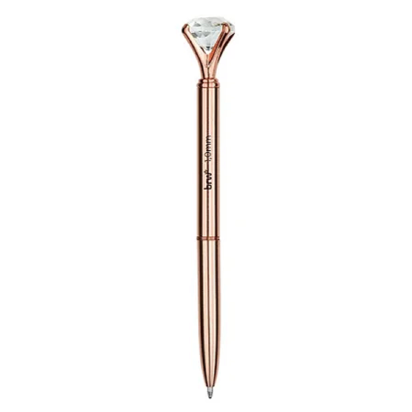 CANETA ESFEROGRAFICA METALICA 1.0MM BRW DIAMOND SORTIDO - Imagem 4