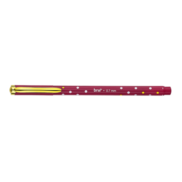 CANETA ESFEROGRAFICA BRW 0.7 UNIC STAMP SORTIDO - Imagem 4