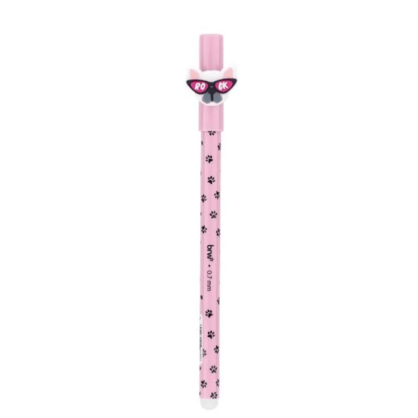 CANETA ESFEROGRAFICA BRW DIVERT GEL APAG 0.7 PAWS SORTIDO