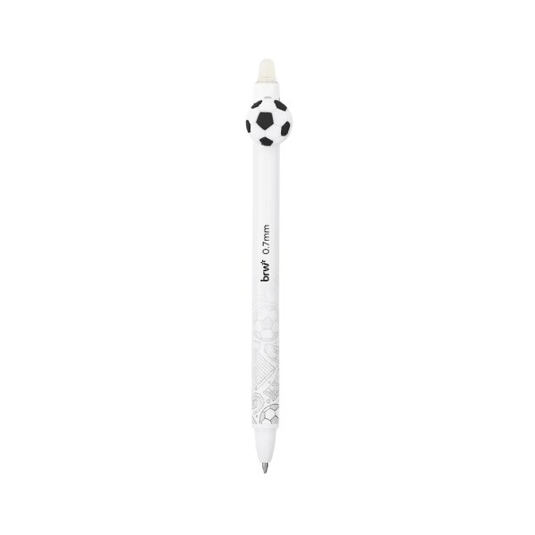 CANETA ESFEROGRAFICA BRW DIVERT GEL APAG 0.7M SOCCER SORTID - Imagem 3