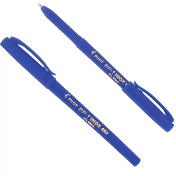 Caneta Esferográfica Pilot BP-1 Inox - Imagem 2