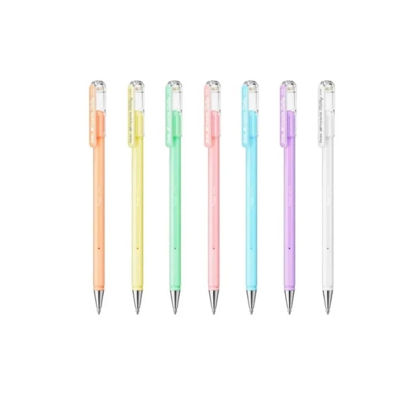CANETA GEL HYBRID MILK PENTEL 0.8MM
