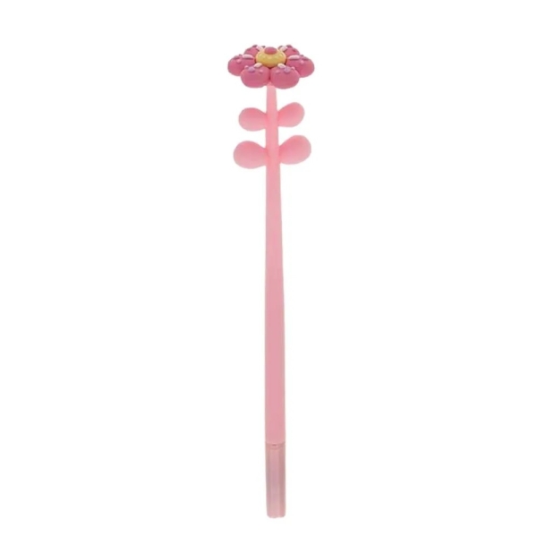 CANETA GEL MOLIN FLOWERS 0.5MM ESCRITA PRETA SORTIDO - Imagem 3