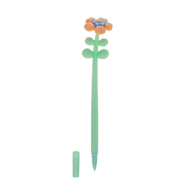 CANETA GEL MOLIN FLOWERS 0.5MM ESCRITA PRETA SORTIDO - Imagem 4
