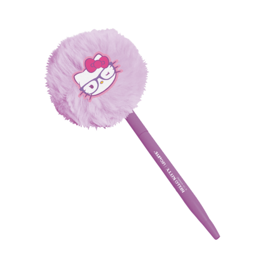 CANETA METAL POMPOM LEO E LEO HELLO KITTY SORTIDO