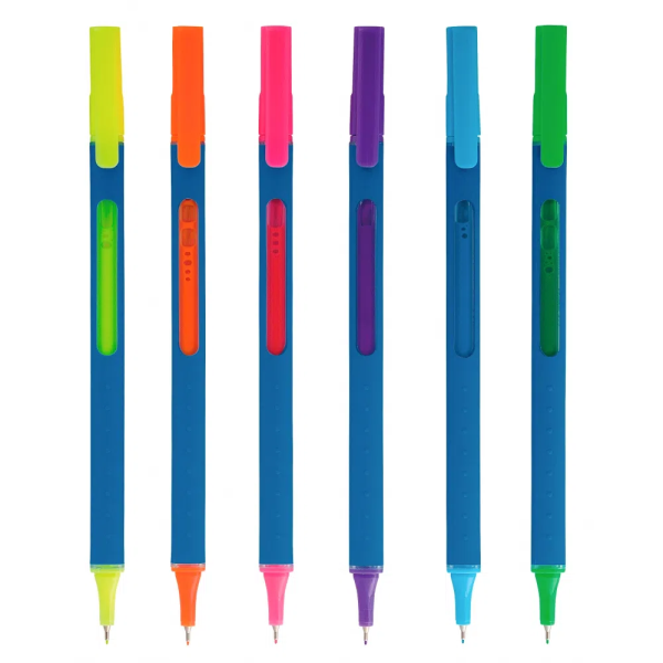 Caneta Super Fina Tris Liqeo Neon - Imagem 2
