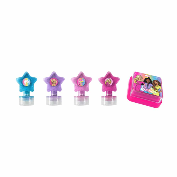 CARIMBO AUTO TRIS BARBIE 5 PCS - Imagem 2