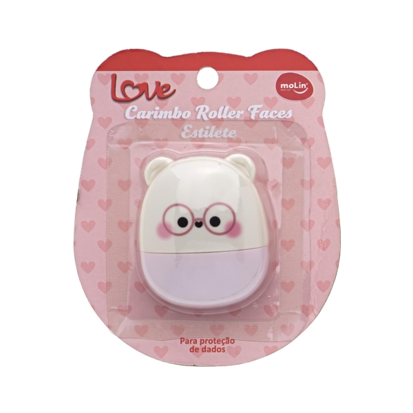 CARIMBO ROLLER MOLIN FACES + ESTILETE