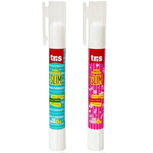 COLA BASTAO SLIM TRIS 6G SORTIDO