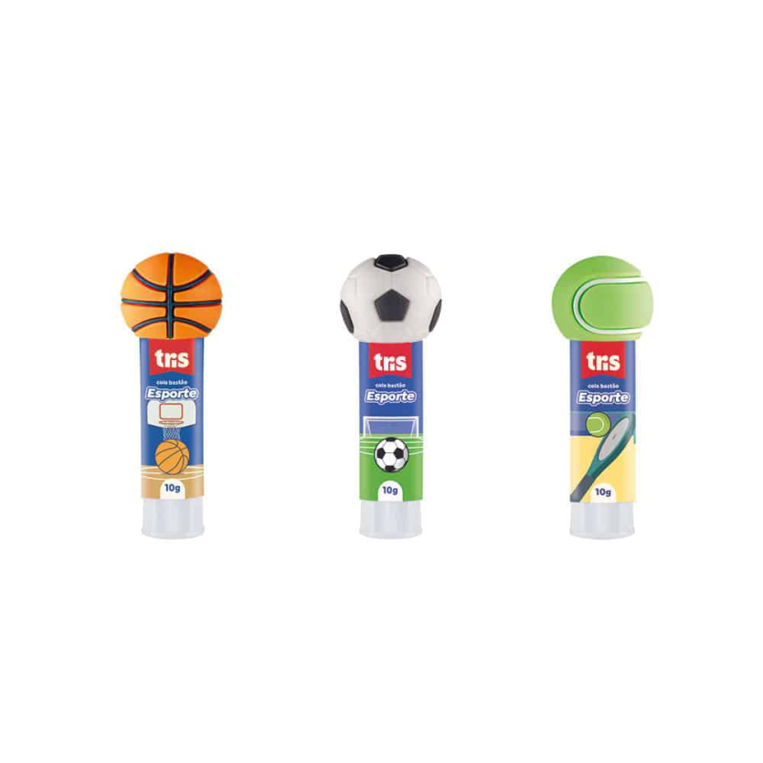 COLA BASTAO TRIS 10G ESPORTE SORTIDO