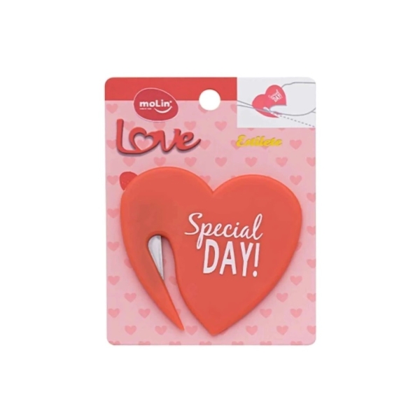 ESTILETE PARA ABRIR ENVELOPES MOLIN LOVE SPECIAL DAY