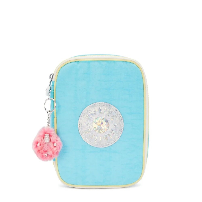 ESTOJO BOX 100 PENS KIPLING BLUE SEA MIX