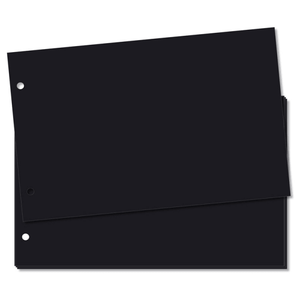 FICHAS PRETAS LISAS FINA IDEIA 5X8 30UNDS - Imagem 2