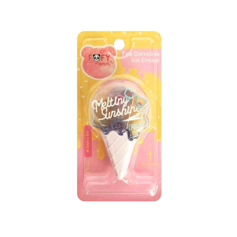 FITA CORRETIVA FOFY ICE CREAM ROSA
