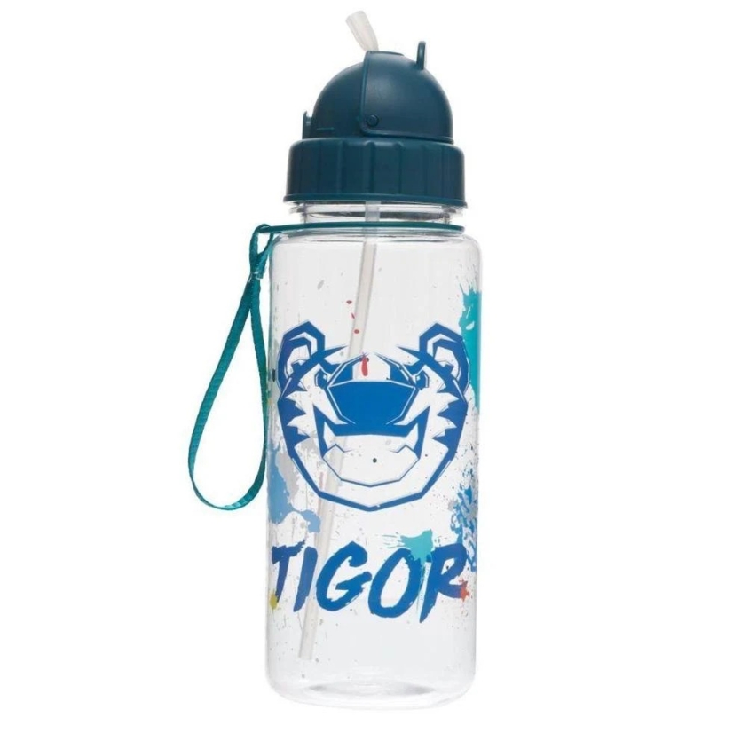 GARRAFA 500ML COM CANUDO PACIFIC LOV IT TIGOR INK