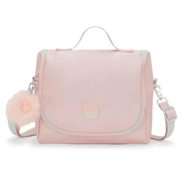 LANCHEIRA KIPLING NEW KICHIROU BLUSH METALLIC