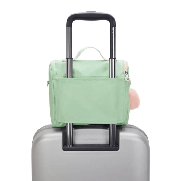 LANCHEIRA KIPLING NEW KICHIROU SOFT GREEN MET - Imagem 4