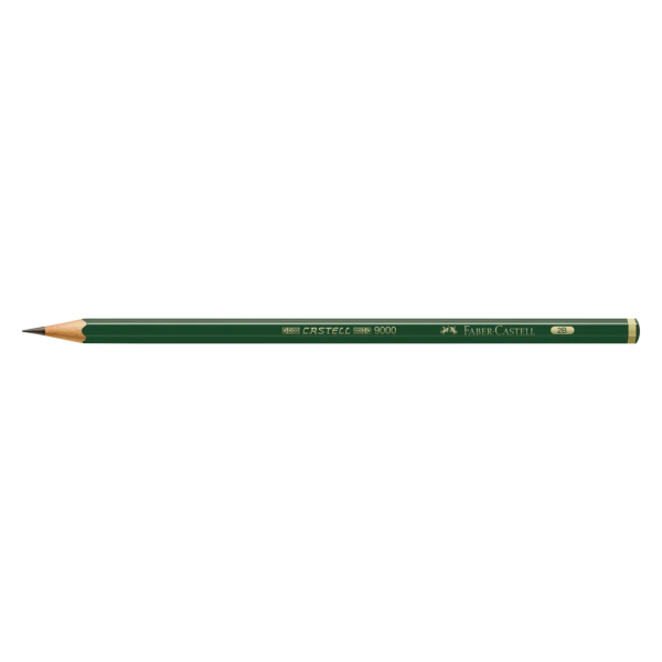 Lápis de Desenho Faber-Castell 9000 - Imagem 2