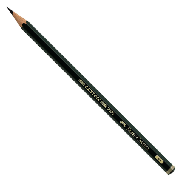 Lápis de Desenho Faber-Castell 9000 - Imagem 3
