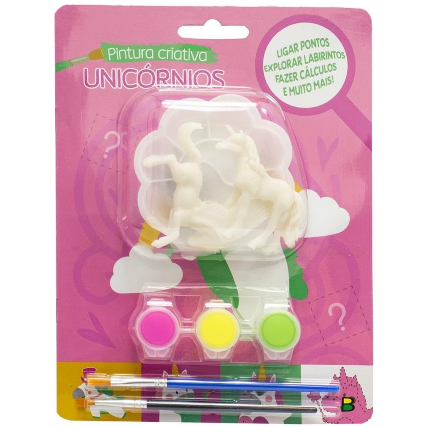 LIVRO DE ATIVIDADES PINTURA CRIATIVA TODOLIVRO UNICORNIOS