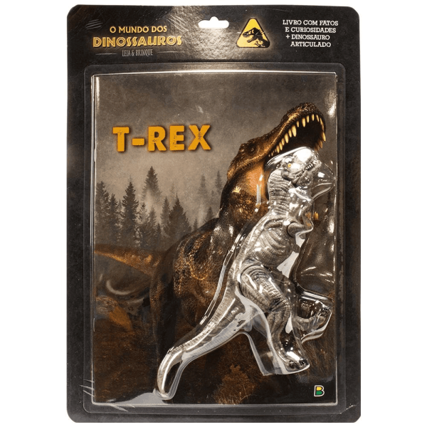 LIVRO LEIA E BRINQUE O MUNDO DOS DINOSSAUROS