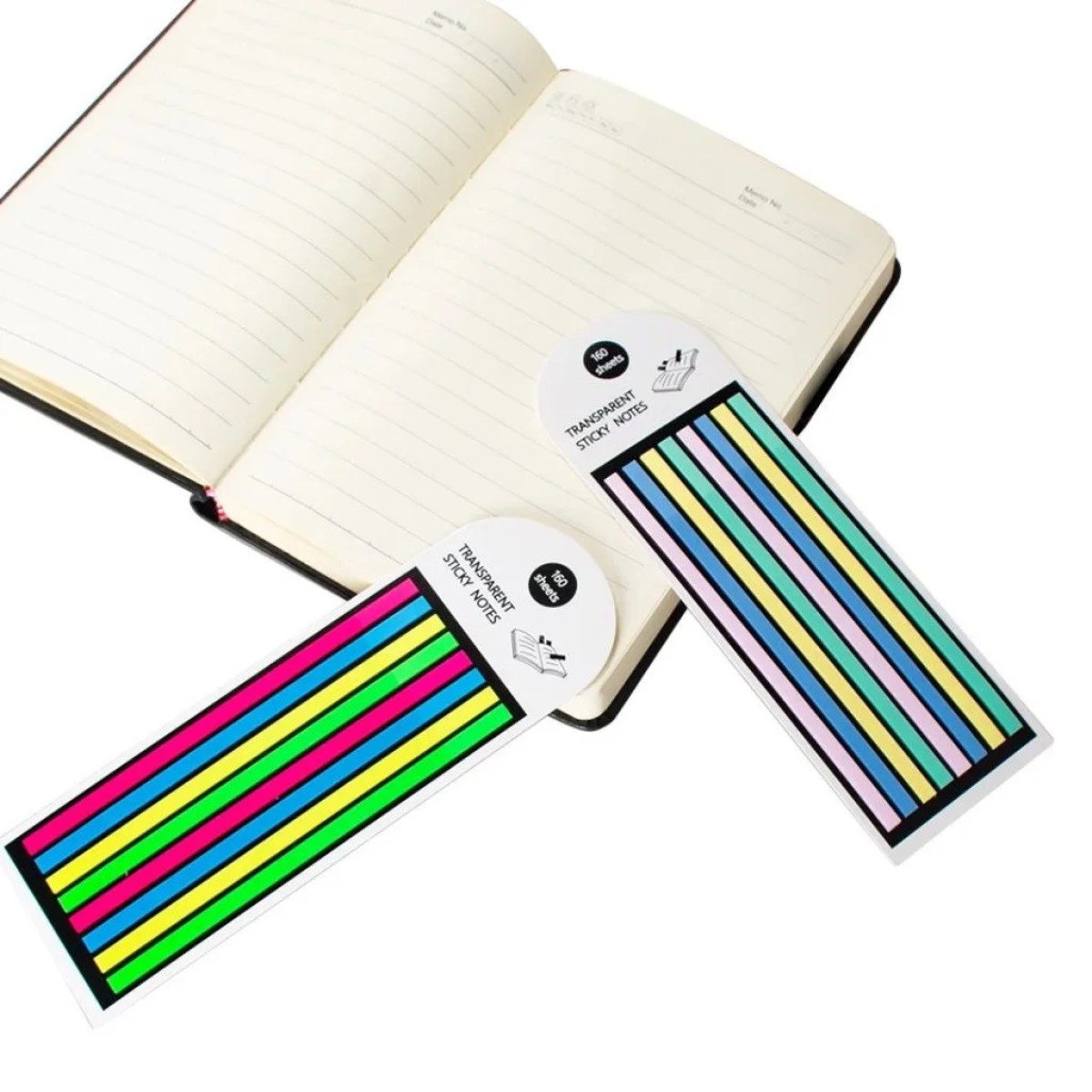 MARCA TEXTO EM FITA CARTELA 160 STICKS - Imagem 2