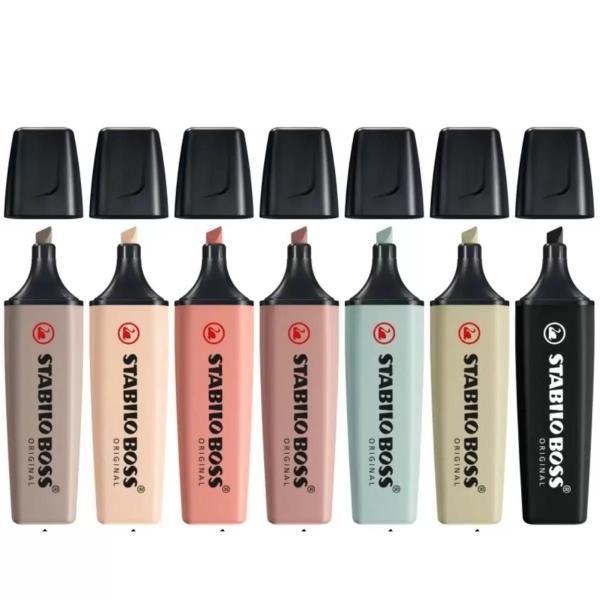 MARCA TEXTO STABILO BOSS NATURE COLORS