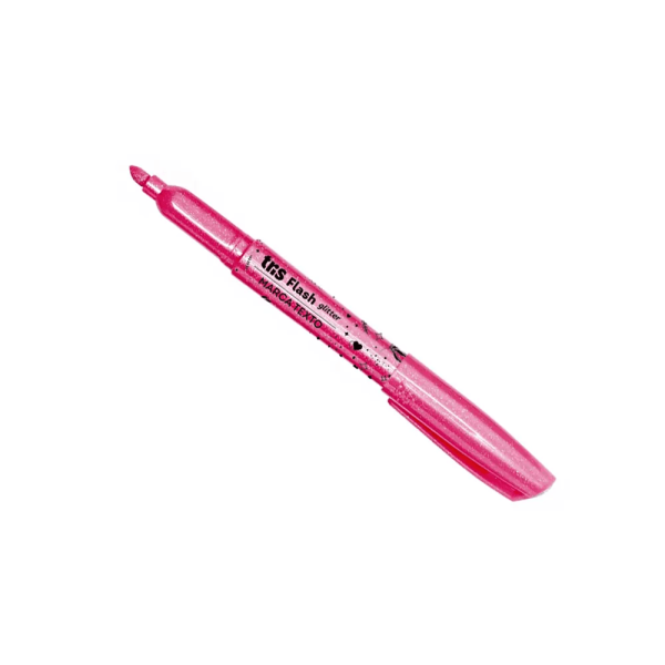 MARCA TEXTO TRIS FLASH GLITTER